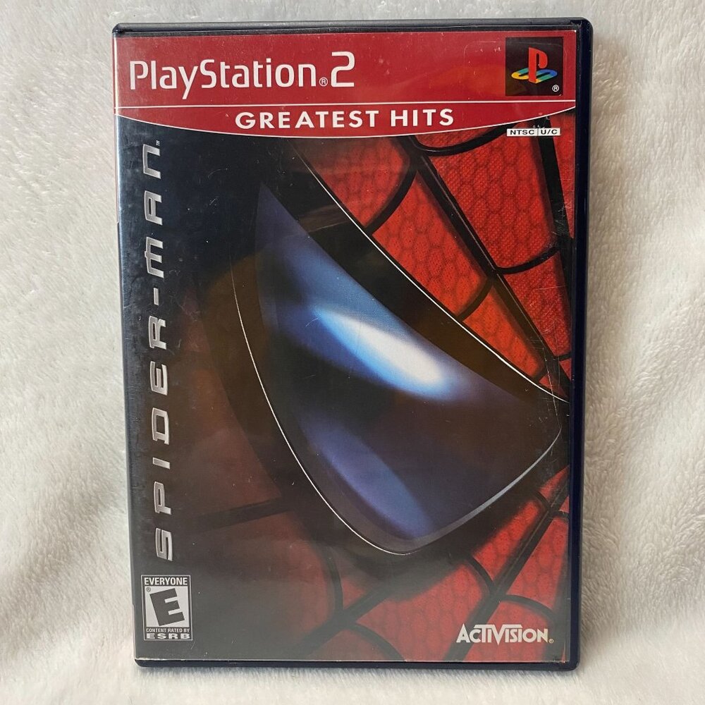 Spider-Man (PlayStation 2,2003) Greatest Hits Game CIB,Tested Excellent Conditio